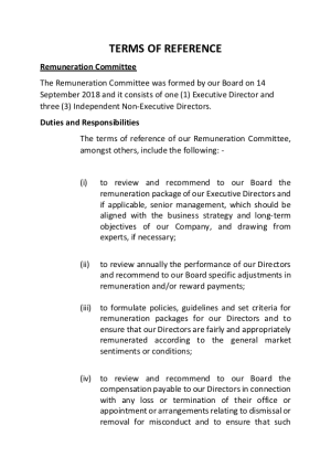 TOF - Remuneration Committee